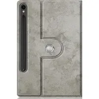 Cover-Discount Galaxy Tab S9 - Étui pour tablette à 360 degrés gris (Samsung Galaxy Tab S9), Étui pour tablette, Gris