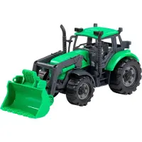 Cavallino Toys Autres Marques Farmer Friction Tractor + Loader Green/Black