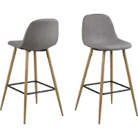 Actona Tabouret de bar (lot de 2) WILMA