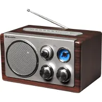 Roadstar HRA-1345US Portable Analog Wood