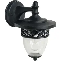 Elstead Lighting Applique d'extérieur noir classique E27 60W Burford