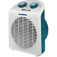 Termozeta TZR51WB Chauffage électrique portable 2000W avec ventilateur Bleu et blanc