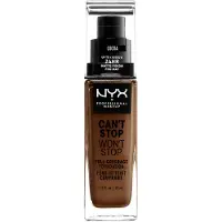 Nyx Can't Stop Won't Stop Full Coverage Fond de Teint Cocoa 30 ml