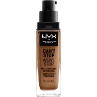 Nyx Fond de Teint Can't Stop Won't Stop Couverture Complte 24h Fini Mat - Acajou