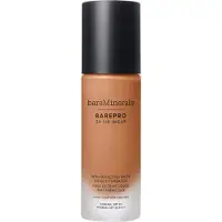 bareMinerals BAREPRO Fond de Teint Liquide Confort Mat 24 H Minéral SPF 20 [30 ml] (Différentes teintes) - Med. Deep 46 Cool