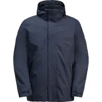 Jack Wolfskin Veste de randonnée 3 en 1 Luntal