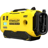 Stanley V20 Gonfleur Compresseur 11 Bars/ 160 Psi - Lithium 18V - Sans Batterie FATMAX - SFMCE520B-QW