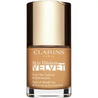 Clarins Illusion de la peau Velvet Fondation d'opacification naturelle et hydratant 114N
