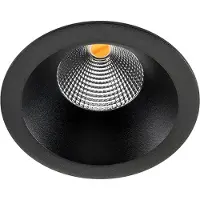 SG ARMATUREN 6W Dim À Chaud LED Spot Encastré Noir IP54 - 903223