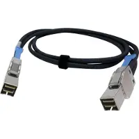 Qnap CAB-SAS05M-8644 câble Serial Attached SCSI (SAS) 0,5 m Noir
