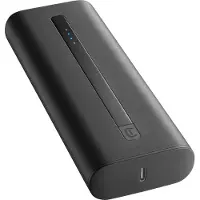 Cellularline Thunder Batterie Externe 20 000 mAh avec Power Delivery et Quick Charge Noir