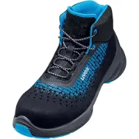 Uvex bottes 1 G2 S1 bleu, noir largeur 14 Gr. 43