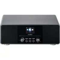 Reflexion HRA19DAB/GR Radio de table DAB+, DAB, FM MP3, CD, DAB+, Bluetooth, AUX, FM Incluse