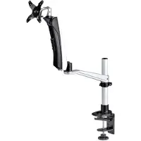 StarTech.com .com Support de Bureau pour Écran 27" 16:9 ou 30" 21:9 Ultrawide, VESA 75x75/100x100, Bras Articulé Réglable sans Outils, Pince en C/Passe-Fil, Bras pour Moniteur Assisté par Ressort
