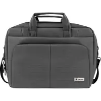 Natec NTO-0812 Natec Laptop Bag Gazelle 15.6 - 16 Gris foncé (16"), Sac pour notebook, Gris
