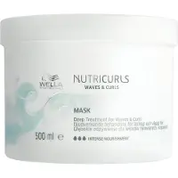 Wella Masque pour cheveux ondulés, NutriCurls, 500 ml,