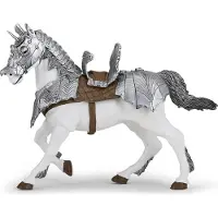 Papo 39799 Cheval en armure figurine