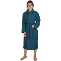 Normani Peignoir long pétrole