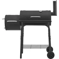 Casa.pro Chariot fumoir 'Arielli' 115x110x64cm noir