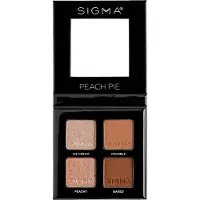 Sigma Beauty Quad palette de fards à paupières teinte Peach Pie 4 g