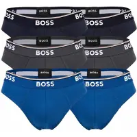 BOSS Slip bleu / gris / blanc