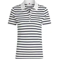 Tommy Hilfiger T-shirt '1985' bleu marine / blanc