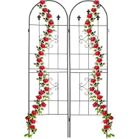 Relaxdays 2x treillis (1 cm, 50 cm)