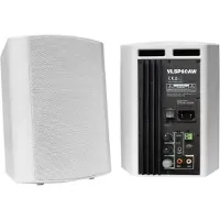 VivoLink VLSP60AW - Lautsprecher - für PA-System - 60 Watt (Gesamt) - zweiweg - weiß (VLSP60AW)