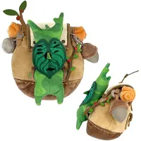 TOGETHER Zelda Korok With A Back Pack Tears Kingdom Teddy 17 Cm Vert Enfants