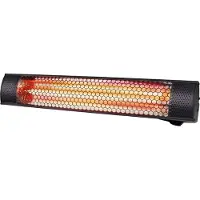 Edco ALPINA Chauffage de terrasse à infrarouge, 2000 W, IP55