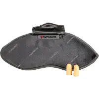 Wenger Augenmaske und Ohrstöpsel, Accessoires de voyage, Noir