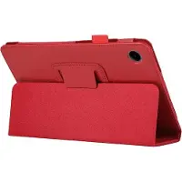 Cover-Discount Galaxy Tab A9 - Étui stand bi-fold rouge (Samsung Galaxy Tab A9), Étui pour tablette, Multicolore, Rouge