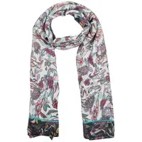 Desigual Echarpe FOU BOHO RECTANGLE femmes - Multicolore - Unique