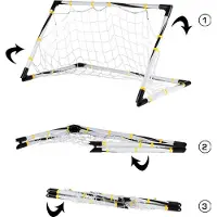CB Toys Ballon de foot pliable 90x59x59 Cm Transparent Transparent One Size