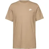 Nike T-Shirt 'CLUB' beige / blanc
