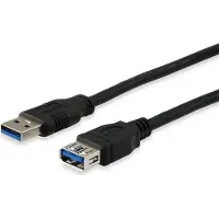 Equip 128399 câble USB USB 3.2 Gen 1 (3.1 Gen 1) 3 m USB A Noir