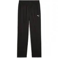 Puma Pantalon de sport 'Essentials' noir / blanc
