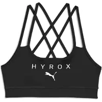 Puma Soutien-gorge de sport 'x Hyrox' noir / blanc