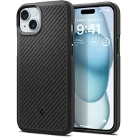 Spigen Core Armor iPhone 15 6.1" czarny/matte black ACS06479 (Apple iPhone 15), Coque pour téléphone portable, Noir