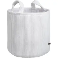 Babys Only Panier de rangement Sense blanc - Ø38 cm