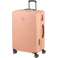 Princess Traveller Prinzessinreisende PT01 Deluxe - Reiokoffer - Pfingstrosse Pink - L - 77 cm, Valise, Pink