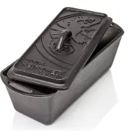 Petromax K4 Bread Mold With Lid Noir