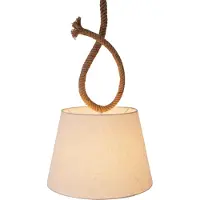 Näve Rope Lampe à suspendre E27 Ø35cm Naturel