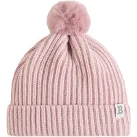Babys Only Bonnet avec pompon Cool vieux rose - 3-8 ans