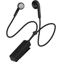 DeFunc Ecouteurs Plus Talk Bluetooth avec Micro Bouton Noir