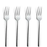 Amefa Modern Set de 4 fourchettes à gâteau suspendues