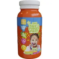Boti Flacon de peinture naturelle pour le visage et les doigts - Orange, 250 ml (250 ml)