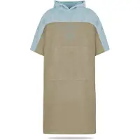 Normani Peignoir long 'Kuta' sable / bleu clair