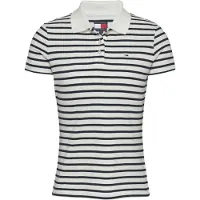 Tommy Hilfiger Essential Short Sleeve Polo Blanc S Femme