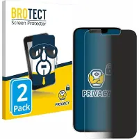BROTECT Film anti-regards Anti-Spy Privacy Film de protection contre la lumière bleue (Apple iPhone 13), Téléphone portable : film de protection, Bleu